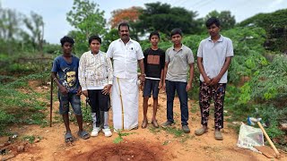 day 2 of tree planting Forest flame tree planted savetrees kovaipudur [upl. by Artied]