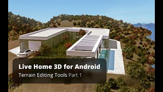 Terrain Editing Tools Part 1  Live Home 3D for Android Tutorial [upl. by Gapin]