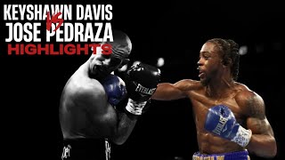 Keyshawn Davis vs Jose Pedraza  HIGHLIGHTS KeyshawnDavis [upl. by Meerak]