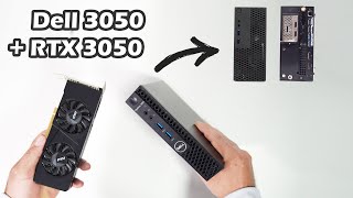 Dell 3050 Micro  RTX 3050 LP 6G via M2 slot will it work [upl. by Lalage]