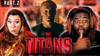 TITANS 3X1 Reaction Season 3 Episode 1 quotBarbara Gordonquot  PART2 [upl. by Aleusnoc]