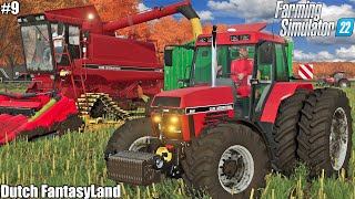 TOUGH CONDITIONS INSTALLATION OF TRACKS AND DUAL REAR WHEELS W CASE IH │Dutch FantasyLand│FS 22│9 [upl. by Annabelle]