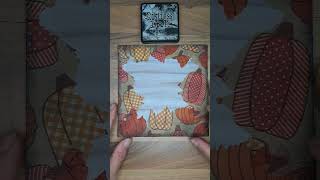 Lets Art Journal  Hello Pumpkin  Art Journal Page Tutorial mixedmedia artjournal craft [upl. by Aran]