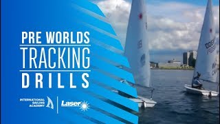 Laser Sailing  Pre Worlds Tacking Drill  International Sailing Academy [upl. by Melisse]