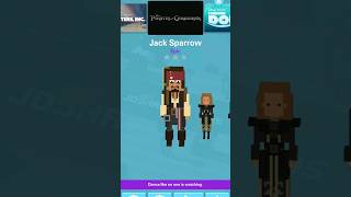 Disney Crossy Road Gameplay  Character list piratesofthecaribbean jacksparrow gaming shorts [upl. by Jollenta409]