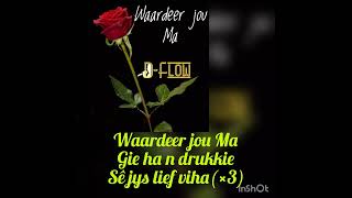 Dflow  Waardeer Jou MaLyric Video [upl. by Ayifa]