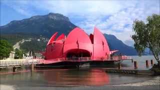 The Water Lily Performance Space Lake Lucerne Switzerland [upl. by Graces523]