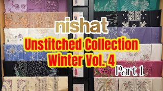 Nishat Vol 4 Unstitched Winter New Collection  Part 1  Faisal Rasool [upl. by Adnic]