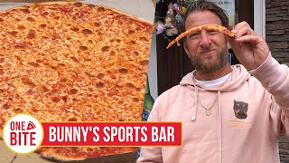 Barstool Pizza Review  Bunnys Sports Bar South Orange NJ [upl. by Sansone200]