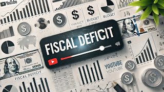 Understanding Fiscal Deficit FiscalDeficit EconomicImpact [upl. by Anavahs]