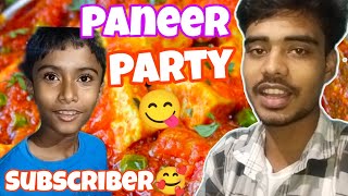 Aaj Ham Khayenge Paneer 😋 Paneer Party In Hostel Maja A Gaya 🥰 [upl. by Akirdnwahs]