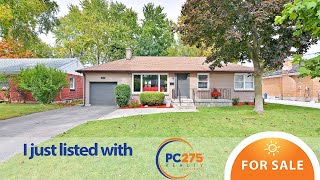 1240 Hillcrest Ave  London Ontario Home For Sale by PC275 Realty Brokerage [upl. by Alliuqa]