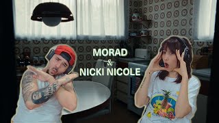 REACCIÓNMORAD NICKI NICOLE  PAZ VIDEO OFICIAL [upl. by Sexela427]