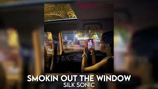 smokin out the window  silk sonic sped up [upl. by Jasun]