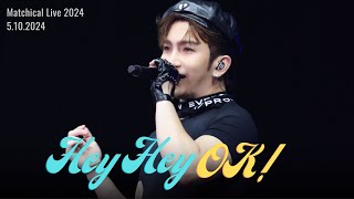 4K Anson Lo 盧瀚霆《Hey Hey OK》 字幕版  20241005 Matchical Live 2024 FANCAM [upl. by Seigler60]