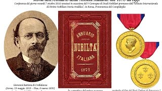 Storia dellAnnuario della Nobiltà italiana dal 1878 ad oggi [upl. by Reese]