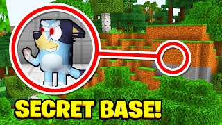 Minecraft Whats Inside The BLUEYEXE Secret base Ps5XboxSeriesSPS4XboxOnePEMCPE [upl. by Hermy]