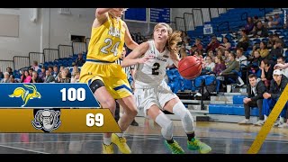 Womens Basketball vs South Dakota State Postgame Interview and Highlights [upl. by Bolt]