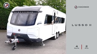 Coachman Caravan Company Ltd Lusso II 2024 Season [upl. by Pavier]