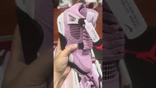 Yupoo Air Jordan 4 Air Jordan 4 WMNS quotOrchidquot Male Pink Item Number AQ9129501 [upl. by Aenotna]