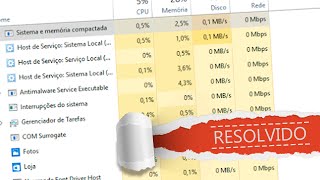 Windows  Sistema e Memória Compactada  Resolvido [upl. by Ydde118]