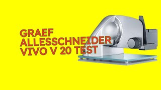 Graef Allesschneider Vivo V 20 Test KURZ amp KOMPAKT Zusammengefasst [upl. by Iruahs]