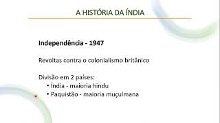 Direito Indiano  UFMG  T 188C  Antropologia 12024 [upl. by Adkins]