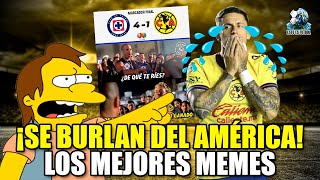 🤣SE BURLAN DEL AMÉRICA  Los mejores memes de la HUMILLACIÓN del Cruz Azul al América [upl. by Larred]