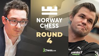 Magnus vs Fabiano Will He Bounce Back From His Defeat To Climb Leaderboard Norway Chess 2024 Rd 4 [upl. by Latsyrhc]