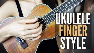 Fingerstyle Ukulele Tutorial  Beginners Lesson 4 [upl. by Virgin]