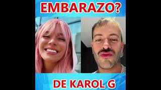 Embarazo De Karol G karolg feid [upl. by Adnim]