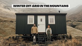 Winter OFFGRID Escaping to the mountains in Wales [upl. by Dynah422]