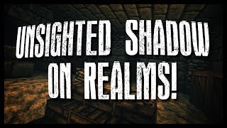 Unsighted Shadow on REALMS  Minecraft Trailer [upl. by Erbma]