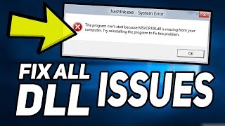 2024 Guide on How to fix all DLL Errors in Windows 1011 [upl. by Ezmeralda]