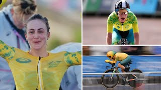 Paris Olympics 2024  Grace Brown Wins Gold Medal in Cycling [upl. by Novaat]