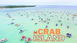 Crab Island Sandbar  Destin Florida [upl. by Natam167]