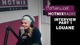 Louane en interview sur Hotmixradio Part 1 [upl. by Bonar317]