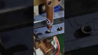 Automatic welding process for nuts [upl. by Damour723]