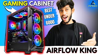 Best Budget RGB ⚡ Gaming Cabinet Under 6000 Rs 🔥 Antec DF600 Flux ARGB AIRFLOW KING [upl. by Scarlet641]