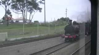 Maitland Steamfest 2012Tracking the NSW Railways with BM3801 [upl. by Nnaeitak]