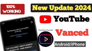 youtube vanced not working buffering problem androidhow to fix youtube vanced buffering problem 202 [upl. by Naerol]