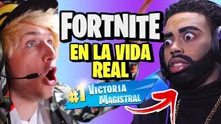 FORTNITE EN LA VIDA REAL [upl. by Benedikt]