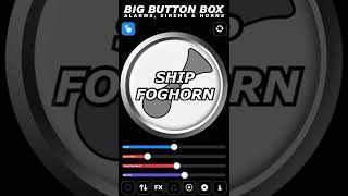 Ship Foghorn Sound Effect  from Big Button Box Alarms Sirens amp Horns [upl. by Lavella]