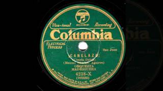 ECUADOR 78 RPM SANJUANITO Orquesta Madriguera  Canelazo Disco de Pizarra [upl. by Atneciv]