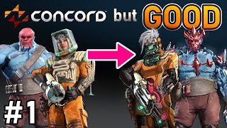 Pro Artist fixes Concord Characters  Part 1 [upl. by Heilman741]