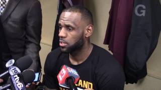 Postgame Cavaliers Locker Room  Feb 8 2017 [upl. by Nimar]