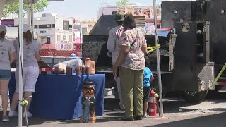 Visitors try tasty treats at 15th Annual Pork amp Brew [upl. by Yared717]