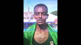 Tamarit Tola writes history🤩🇪🇹 ethiopia ethiopiasport [upl. by Atiuqal]