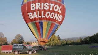 Bristol Balloon Windy takeoff [upl. by Tankoos]