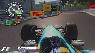 Renault R25 Monaco Onboard Lap [upl. by Raffin491]